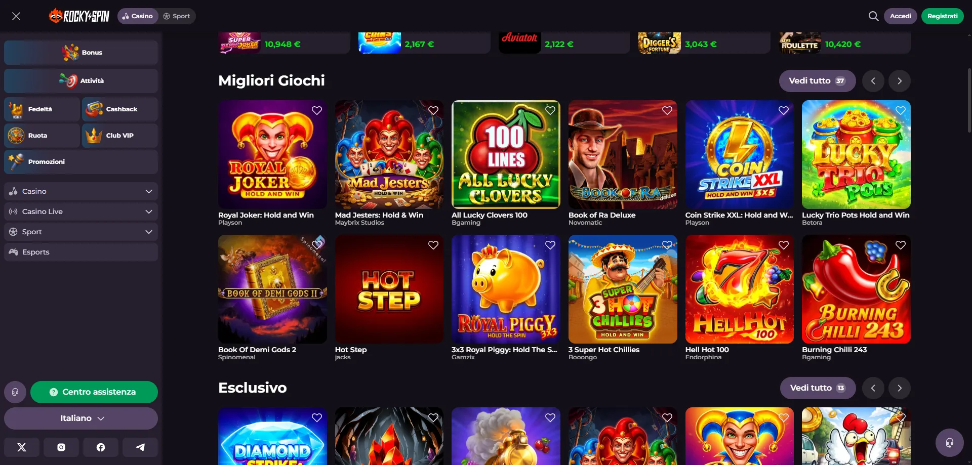 rockyspin-home2 RockySpin Casino